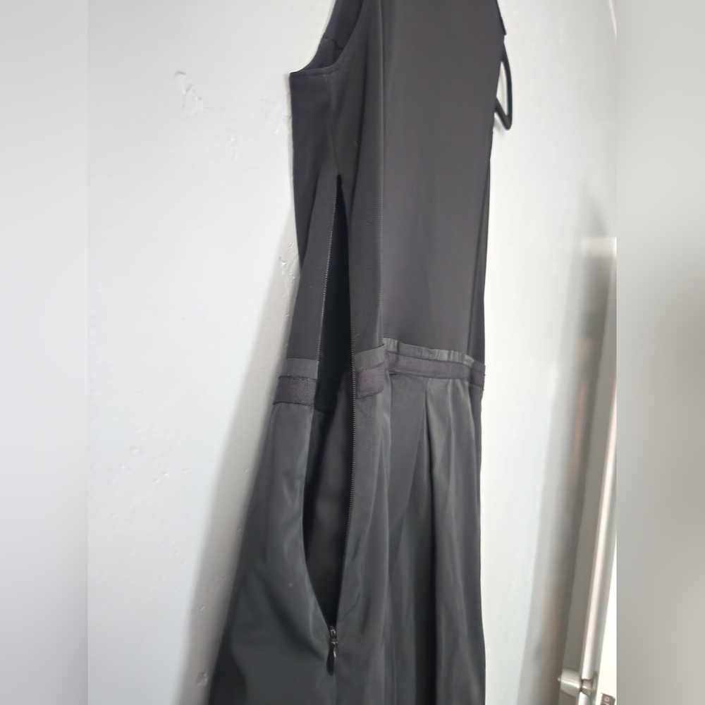Lida Biday Sleeveless Fit And Flare Dress Black Sz 4 - Picture 6 of 9
